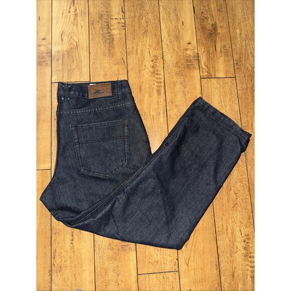Beverly Hills Polo Club Raw Denim Jeans 38x30 - Picture 1 of 6